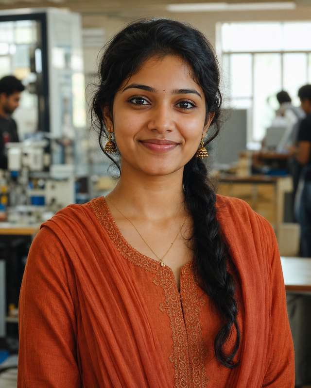 SVEB student preparing for professional opportunities